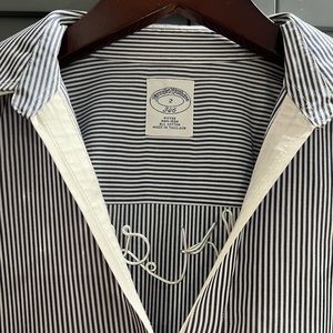 Sophisticated Brooks Brothers Woman’s Pin Striped Button Down